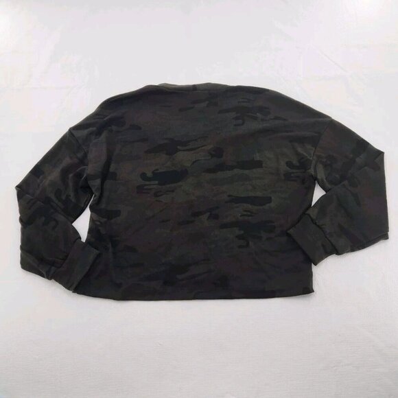Social Standard by Sanctuary Daytripper Cardigan Camo Size Medium Grunge V Neck - Picture 3 of 6